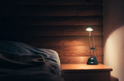 寝室の間接照明